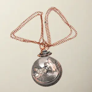 Necklace Coffee Bean Grinder, Eagle's Flight Pocket Watch Grinder