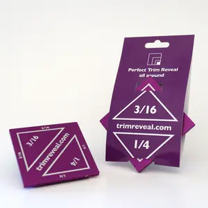 1/4" & 3/16 Trim Reveal Tool for Doors and Windows - Trim Molding Spacer/Reveal - Ships directly from California.