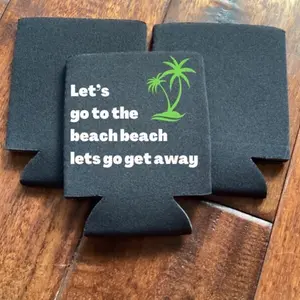 10 Custom Koozie, Can cooler, party favor, bachellorette accessory, bachelor party, custom gift, custom design