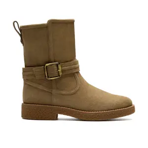 Clarks Womens Nella Mid Mid Calf Boots