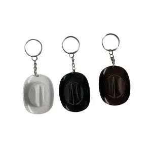 2PC Cowboy Hat Texas Style Bottle Opener Keychain Durable Western Charm in Three Colors for Personalized Style，The craftsmanship is exquisite, and it's a wonderful gift for your father.