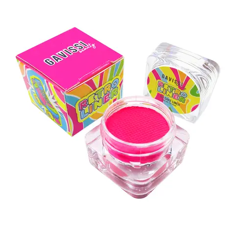 UV NEON RETRO LINER - WATER ACTIVATED GRAPHIC EYELINER, SFX MAKEUP FOR FACE & BODY ART