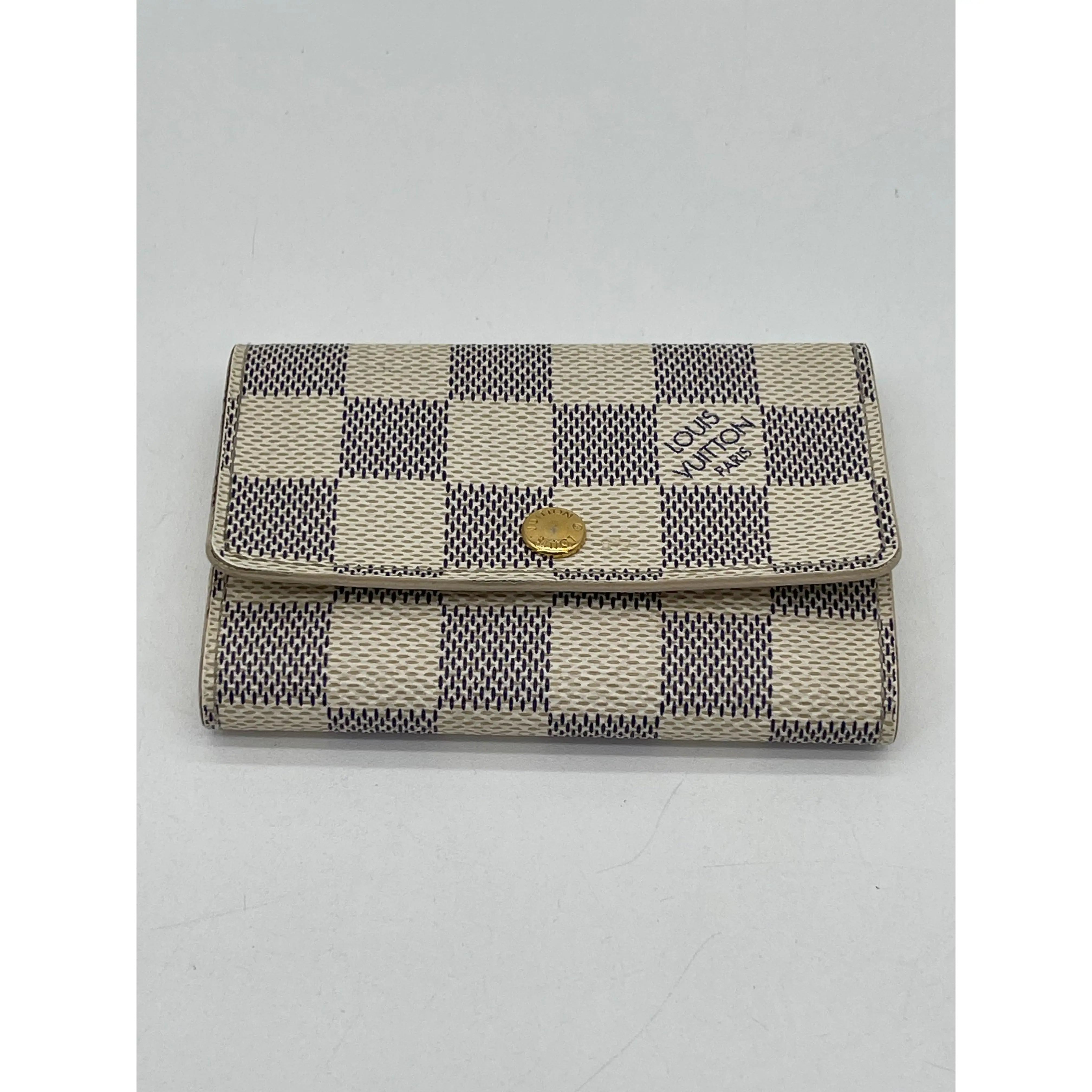 Pre-owned LOUIS VUITTON coated canvas small leather goods PRELOVED Monogram 6 Key Holder. Initials N.S inside. 9DVTCRG 110624 H