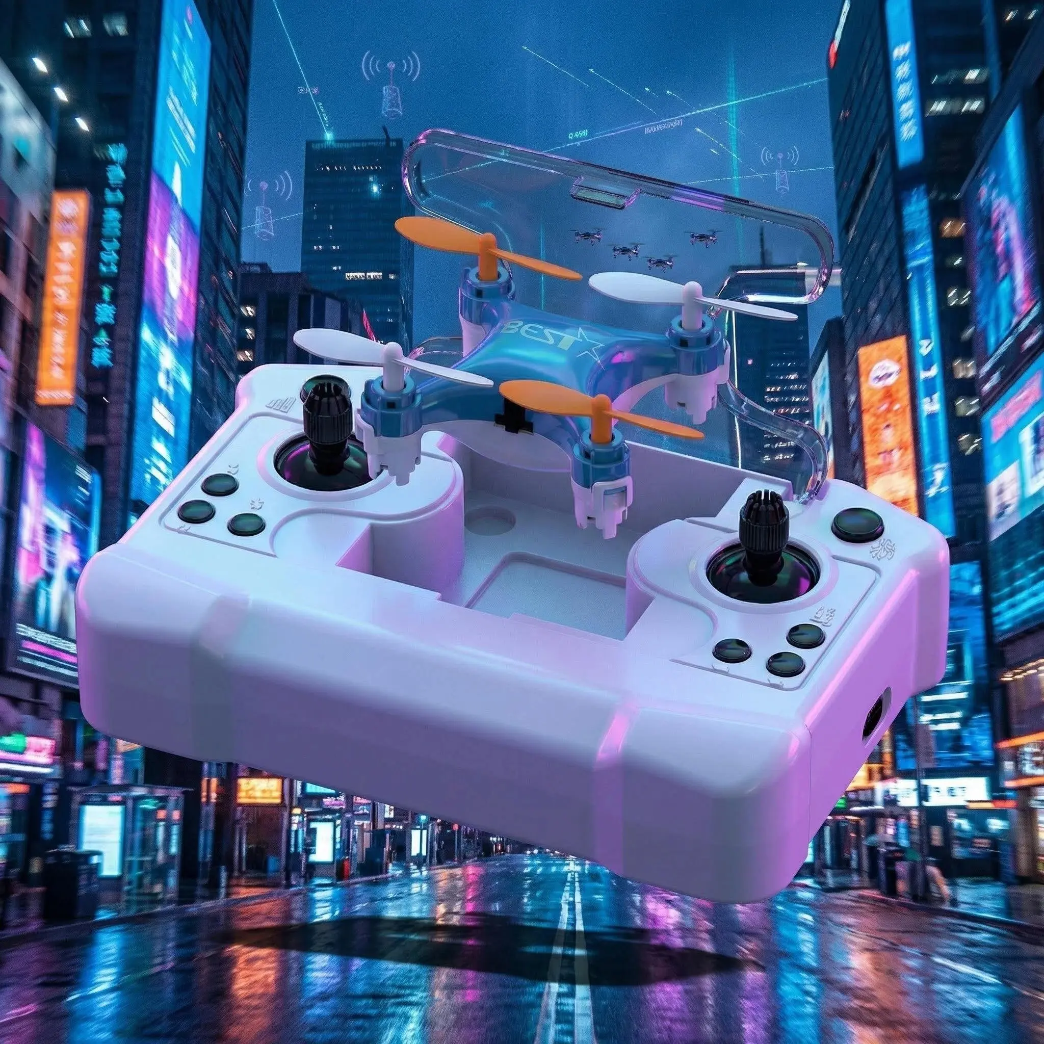 Mini remote control drones, new children's toys, micro airplanes, fixed ...