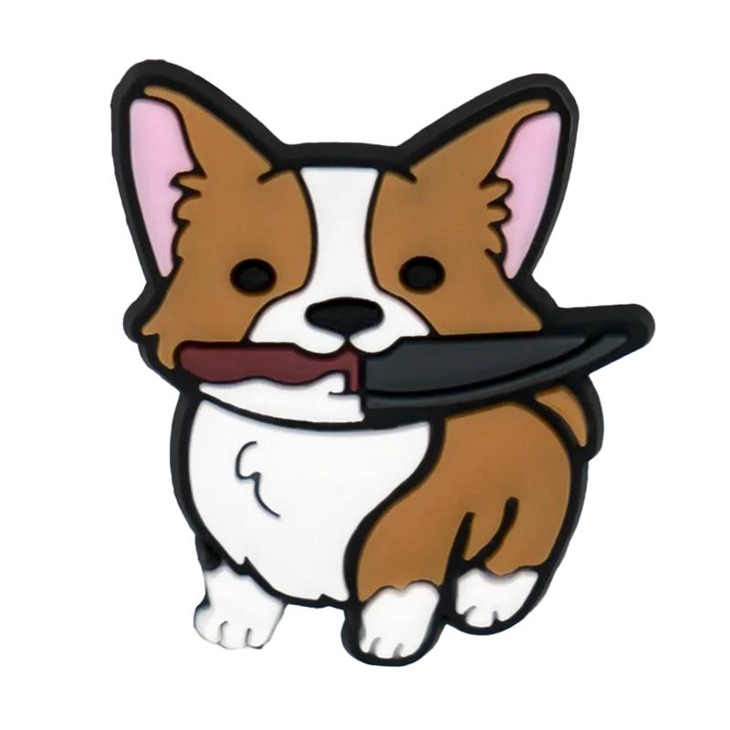 Cartoon Animals Duck Dog Croc Shoe Charms for Kids Boys Girls Women Men PVC Wristband Sandals Clog Accessories Party Favor with Dragon and Character Designs