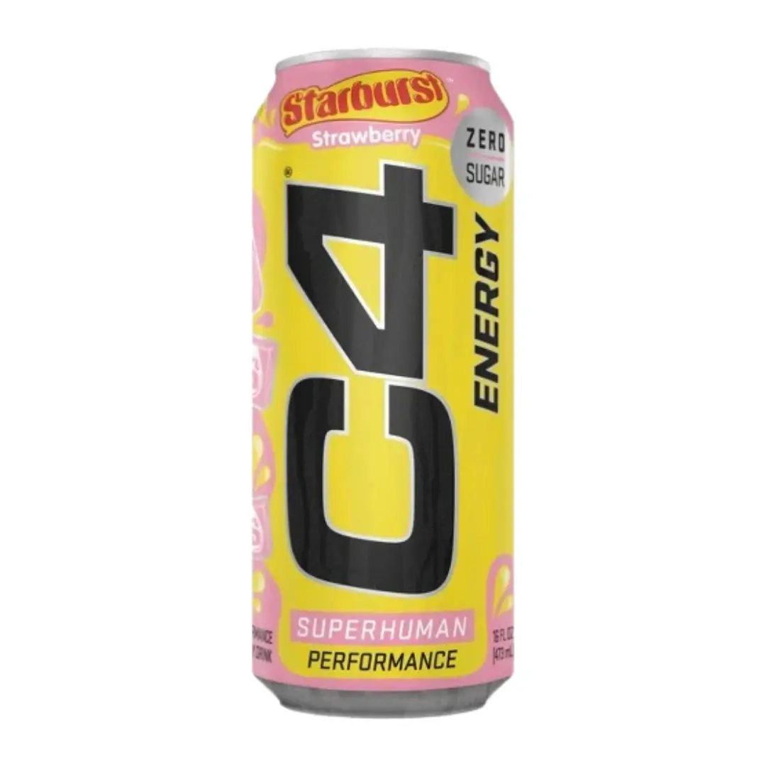 C4 Energy Strawberry Starburst Superhuman Performance (16oz)