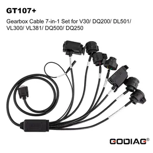 GODIAG GT107+ Gearbox Cable 7-in-1 Set for V30/ DQ200/ DL501/ VL300/ VL381/ DQ500/ DQ250