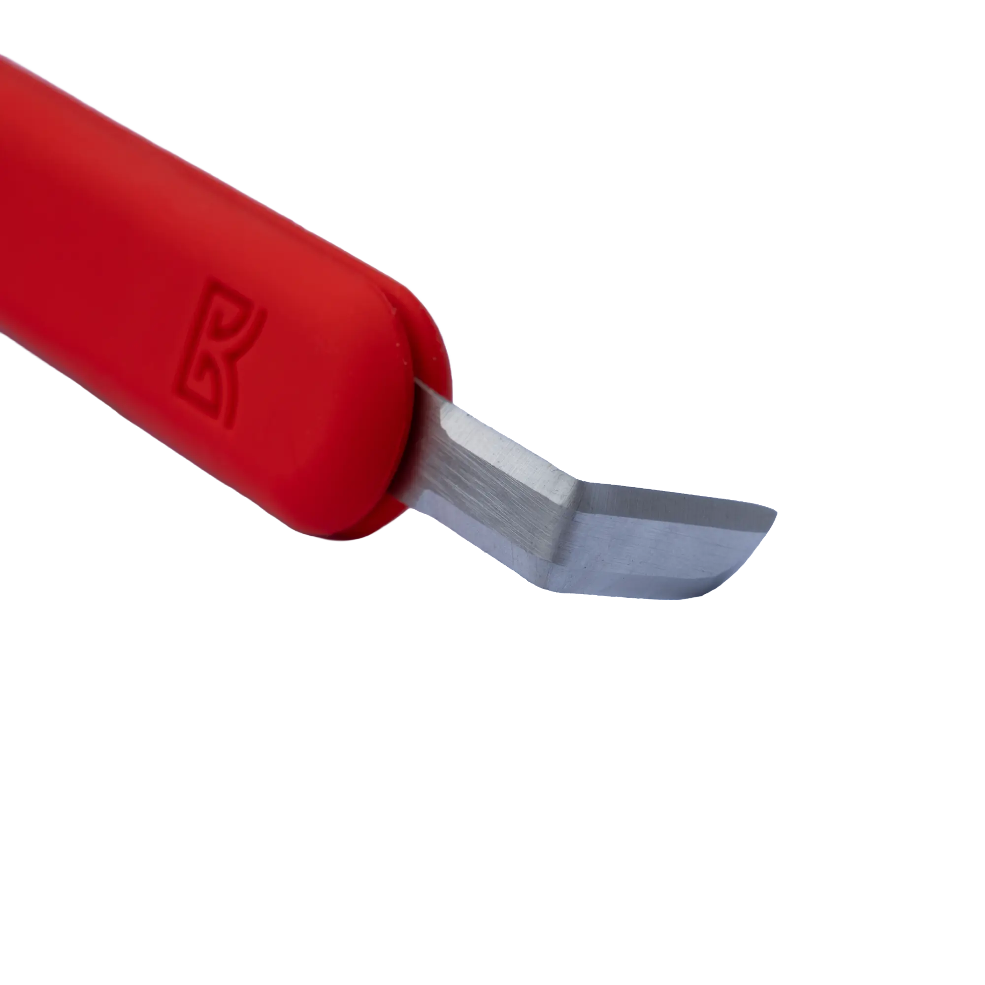 Forge Tool, Red Handle with Fin Blade