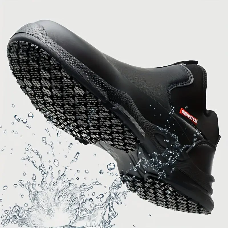 Men's & Women's Chef Footwear, Non-Slip, Soft, Comfortable, All-Season, Ideal for Long Standing Without Fatigue, Textured Design