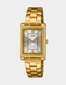 CASIO LTP Womens 1234PGC-7A Watch, Gold