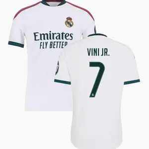 Unisex Soccer/Football Real Madrid Team Vini jr. #7 Laliga 2026/27 Home Replica jersey - White 65