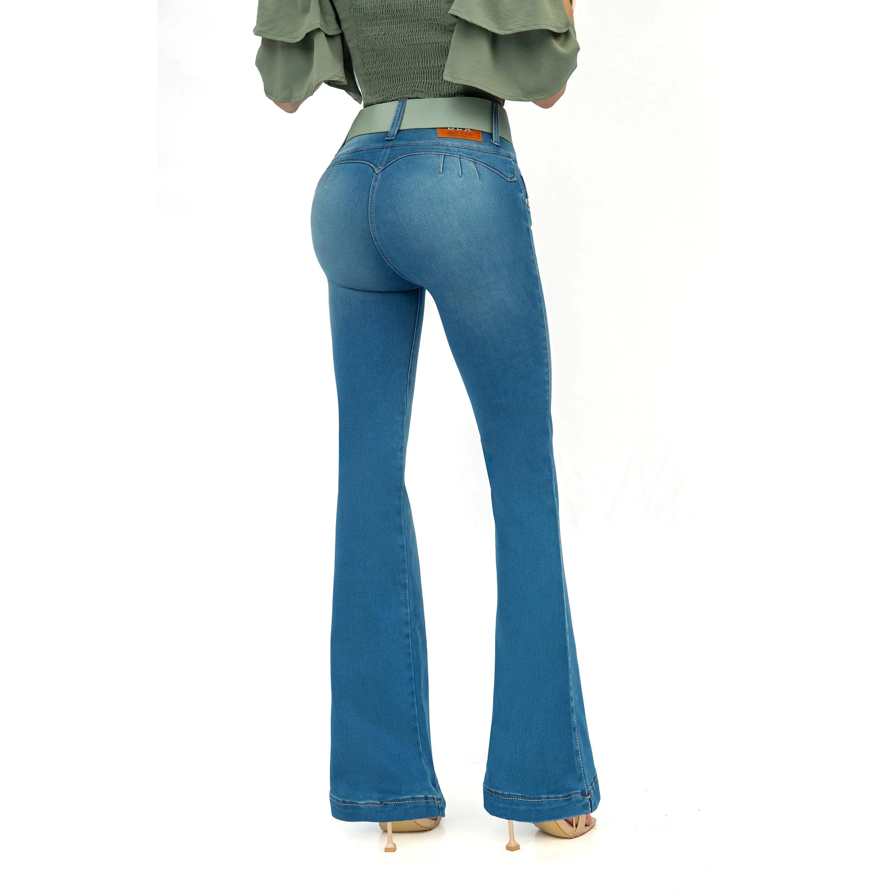7134 JEANS COLOMBIANO DELUXE SEMI-CAMPANA