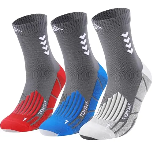 I blue Red Gray 3pairs