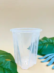 Tall Clear Grower's Pot - 4 inch