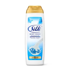 Silk Sea Minerals Body Wash 500ml – Milk Silk Formula for Skin Like Silk, Refreshing Mineral-Rich Body Care Shower Gel, Hydrating & Nourishing Daily Cleanser for Smooth, Soft & Healthy Skin – Gentle Moisturizing Body Wash for Women & Men