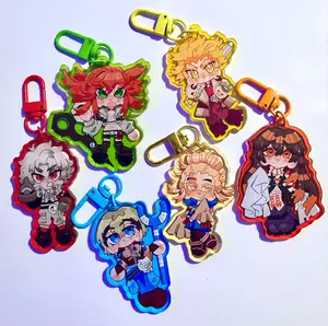 Gachiakuta Acrylic Keychains | Rudo Amo Zanka Enjin Tamsy Riyo