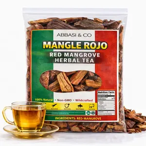 5oz Hojas de Mangle Rojo, Raiz de Mangle, Red Mangrove Rhizophora 100% Natural Orgaganico Premium Loose Bark Botanical Infusion – Traditional Mexican Herb – Wildcrafted, 100% Natural, IMPORTED FROM MEXICO