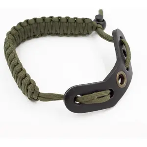 Bow Wrist Sling, 550 Paracord Strap Comfortable on Hand, Fit Compound Bow & Recurve