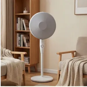 2-Pack Electric Fan Dust Covers, Milk Silk Elastic Fabric, Reusable, Fits Most Round Fans, Modern Style, Home Office Essential