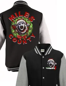 Officially Licensed Terrifier 3 Varsity Jacket horror movie