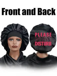 Men's & Women's Soft Comfortable Sleeping Cap, Printed No Disturbance Design, Ideal Gift for Students & Couples, Holiday Present Option