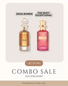 Fragrance Story Drug Women & The Must Exceptional (Combo) 3.4FL Oz