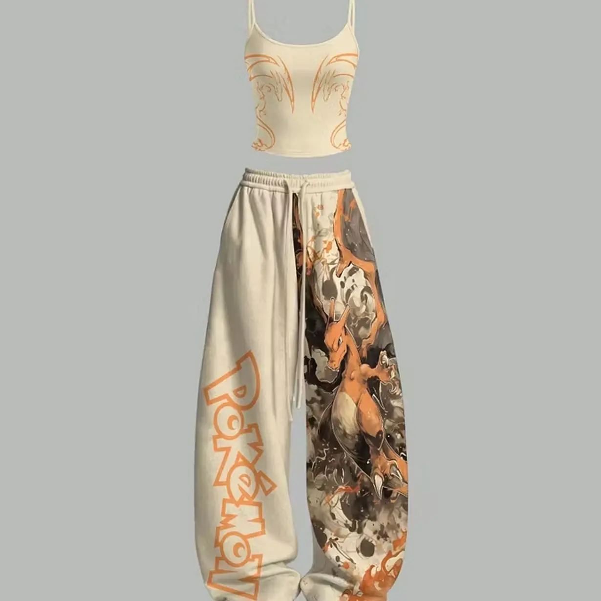 Pokémon Top & Elasticated Trousers Two-Piece Set D