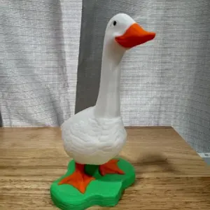 Original Silly Goose Full Color 3D Printed Desk Goose