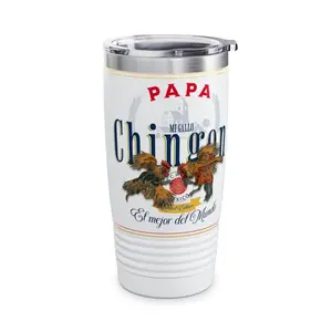 Gallero Tumbler, Papa Chingon Tumbler 20oz, Mexican Dad tumbler, Gift for Gallero Dad