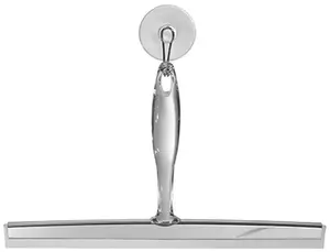 Interdesign 58740 Zia Bath Squeegee With Stainless Accents - 12 in.