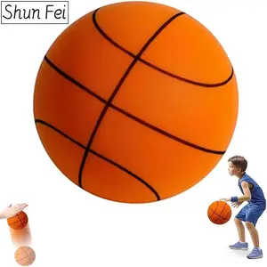 2026 Upgraded Silent Basketball Size 5 Quiet Dribble Foam Ball Indoor Training