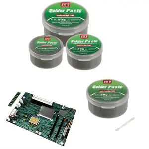 High Temperature Soldering Paste, Electronic Soldering Paste with Tools, Welding Accessories for IC/PCB/BGA/SMD/Repair