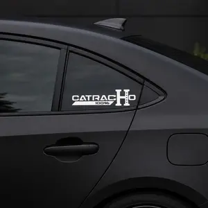 Catracho 100% Honduras Car Vinyl Sticker - High-Quality Vinyl Material, Easy Application & Removal, Outdoor-Resistant, Perfect for Vehicle Exterior Decoration