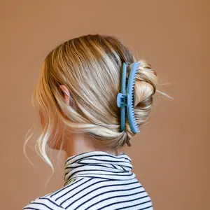 Dusty Blue Mega Hold Claw Clip