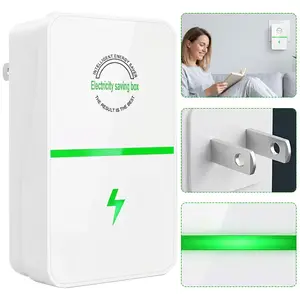【Buy one Get one FREE】Plug-In Power Box with US Plug – 2026 Updated Design, Wide Voltage Input 90–250V, for Dorm, Home Office Plug-In Power Box for refrigerator, AC, washing machine, TV and computer for optimal voltage stabilization