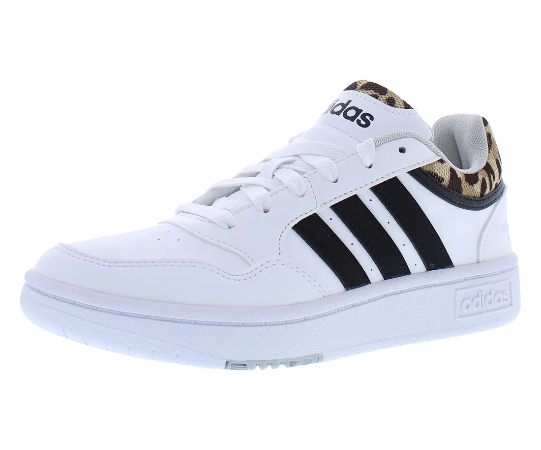 Women's Adidas Hoops 3.0 Closed-Toe Sneakers, Athletic Wear with 3 Stripes, Sporty Chic for Casual Sports
