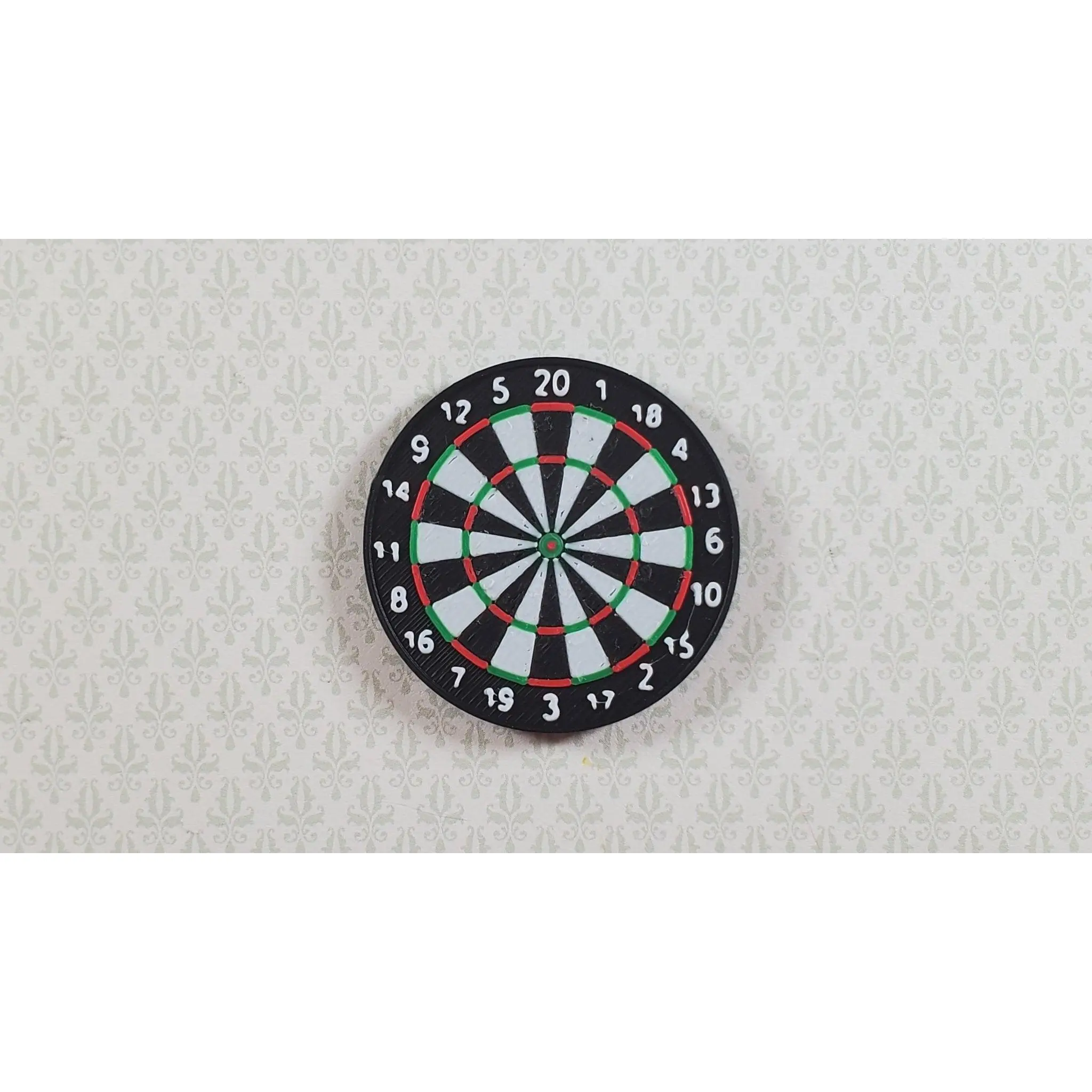 Miniature Dart Board Game Darts 1:12 Scale Dollhouses Scale Model Dioramas