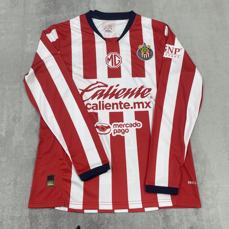 24 25 Mexico League Chivas de Guadalajara Away Short Sleeve Soccer Jersey