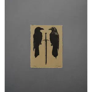 Ravens Sword  - High-Quality Print