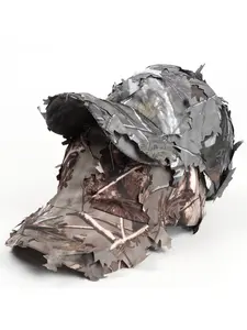 Baseball cap American outdoor training leaf biomimetic camouflage visor cap jungle camouflage curved brim soft top sun hat