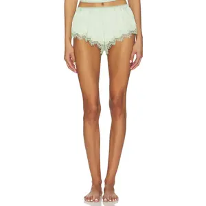 KAT THE LABEL Sorrento Shorts in Pistachio