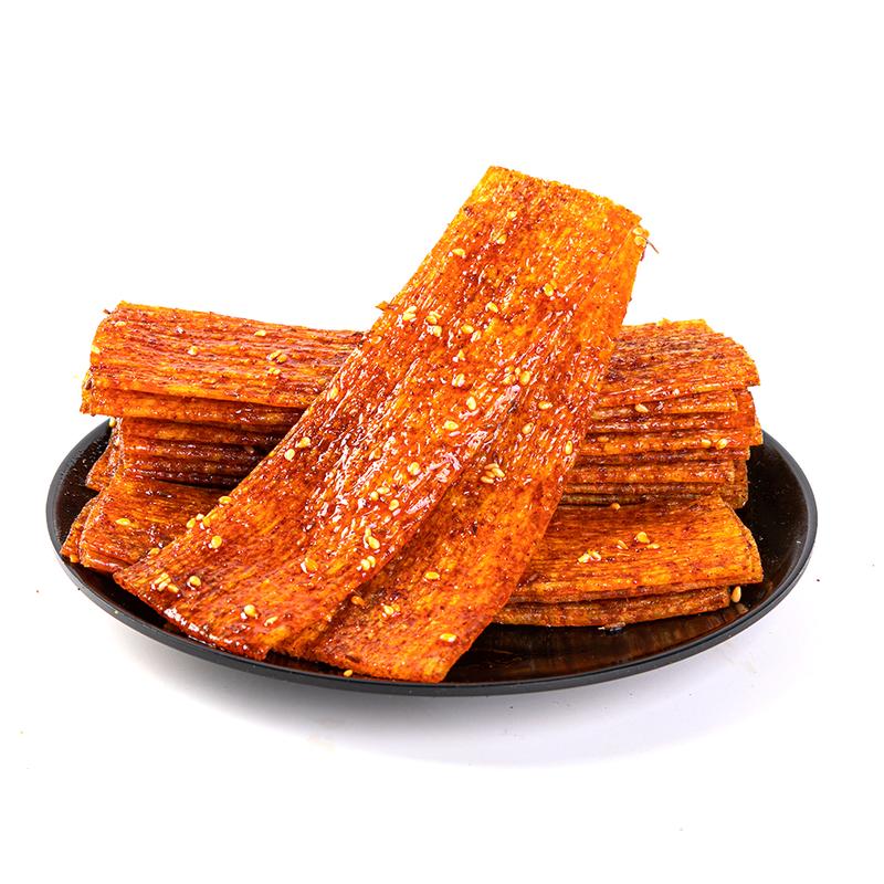 Ladego Fiery Kick Soft Chewy & Crispy Duo Packs Chinese Style Snacks 28.2oz 144g Spicy Snack for On-the-Go Snacking Crunchy Flavor