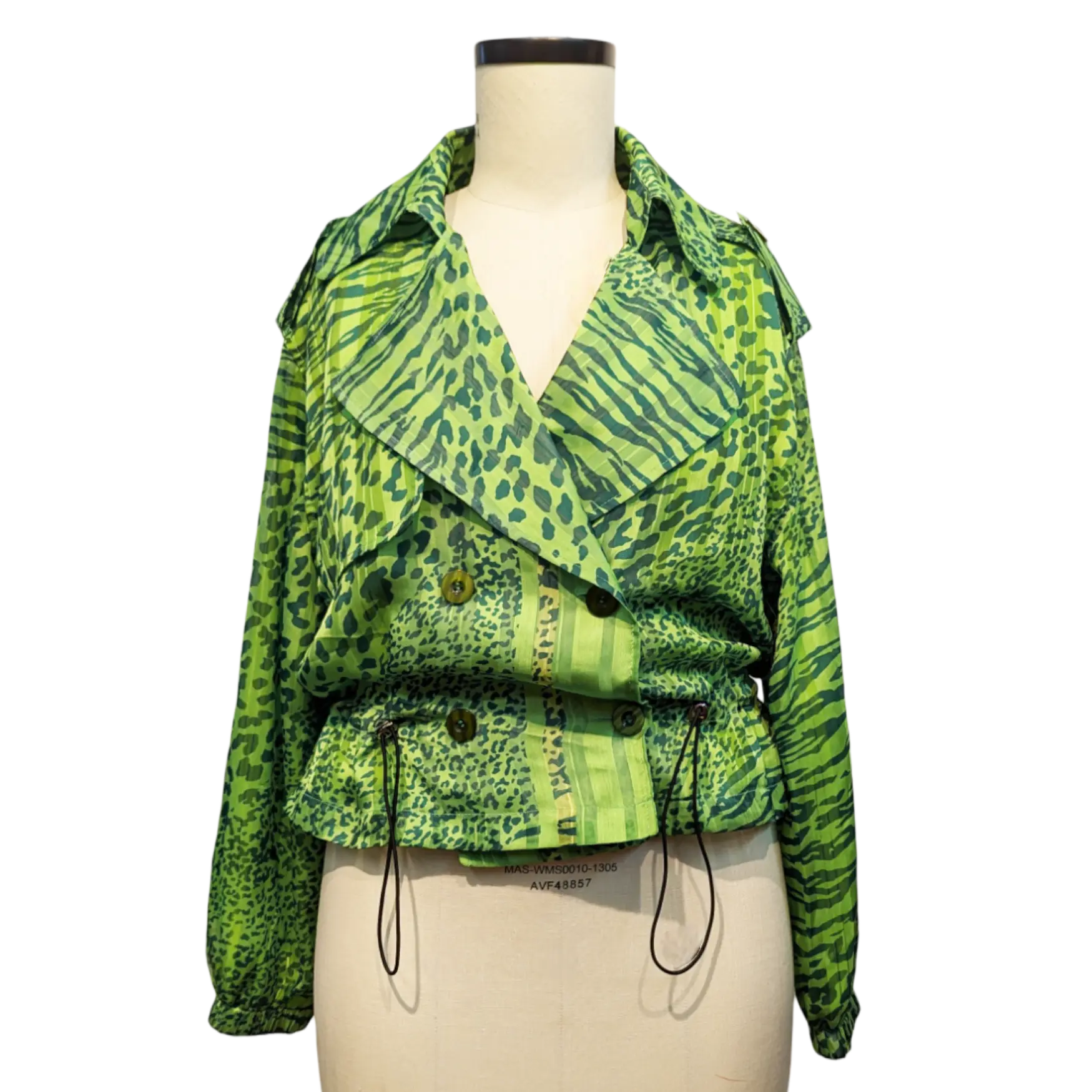 Flowing Leopard Zebra Jacket