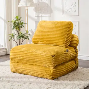 ALTRIGUS Folding Sofa Bed with Pillow Convertible Sleeper Chair Boneless Foldable Couch Comfy Floor Sofa Lounge Couch Bed for Living Room, Bedroom, Apartment