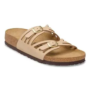 Birkenstock Granada Nubuck Buckle Sandal