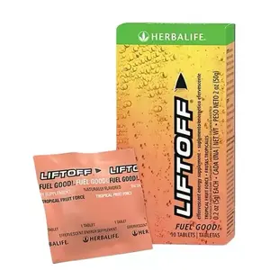Herbalife Liftoff Tropical Fruit Force / 10 Tablets