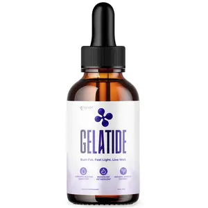 (1 Pack) Gelatide Drops Advanced Health & Fitness Supplement Gela Tide 30 Servs