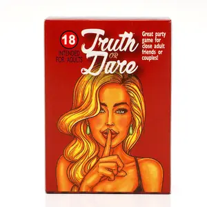 100Cards Truth Or Dare:100 Questions Fun Party Game for Adults or Naughty Gift for Couples with Hilarious Dares and Terrible Truths