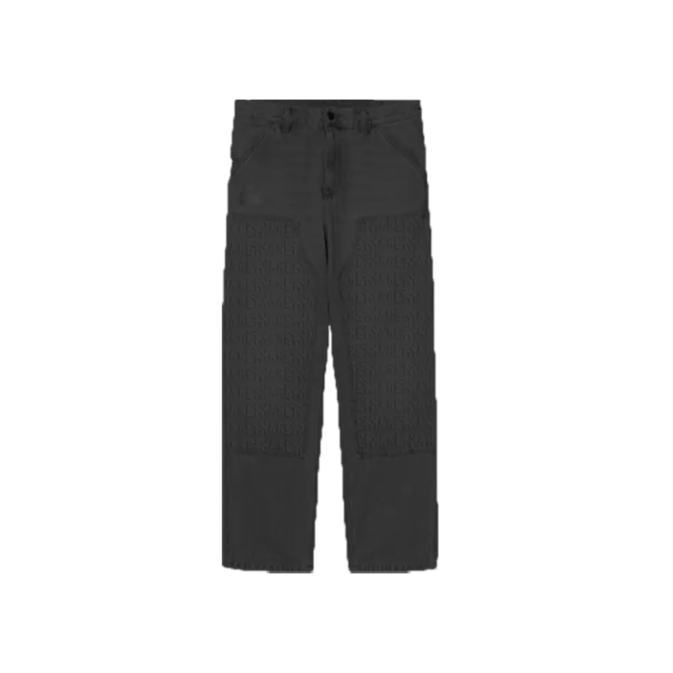 Black "Retha Classic" Carpenter Denim Jeans