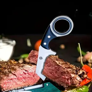 Portable mechanical knife, multi-functional box opener, easy to carry, suitable for home and outdoor barbecue camping.